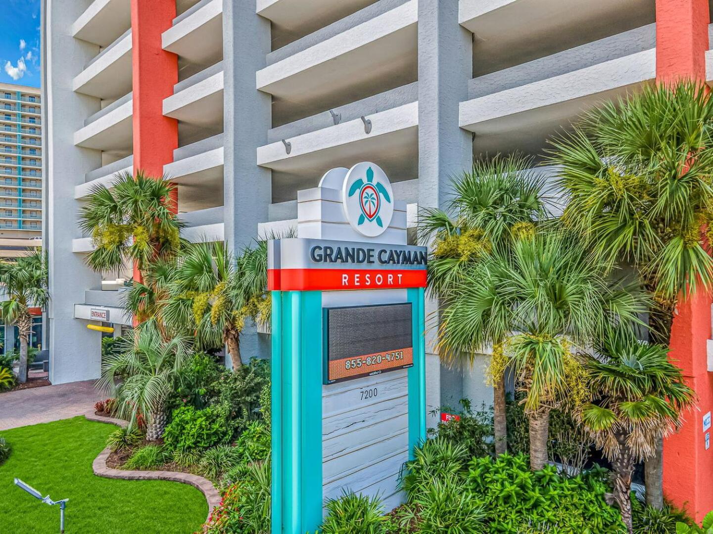 Grande Cayman Resort Unit 216 Мертл-Біч Екстер'єр фото